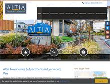 Tablet Screenshot of liveataltia.com